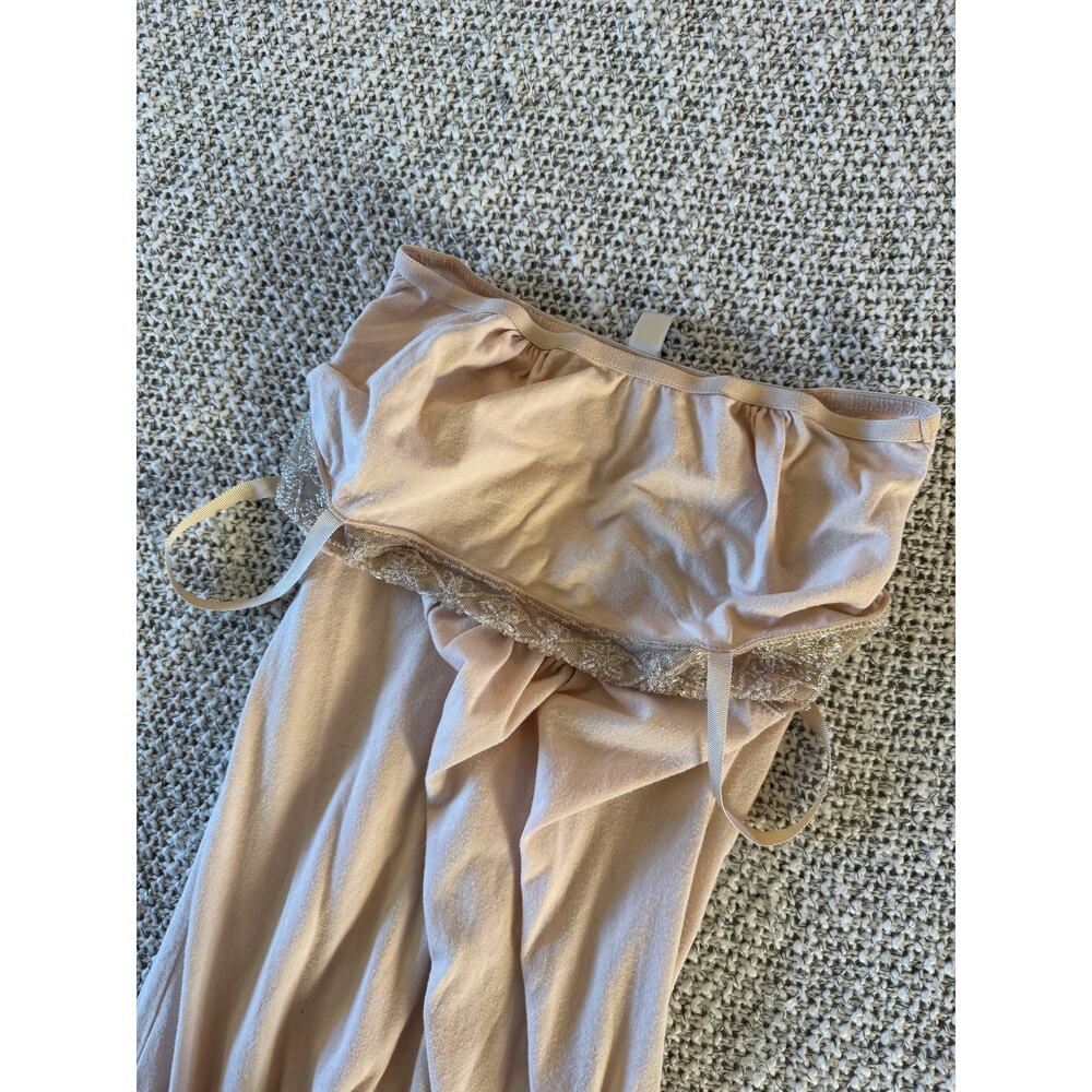 Vintage Y2K Abercrombie and Fitch Light Pink Babydoll embellished tank top - Picture 5 of 8